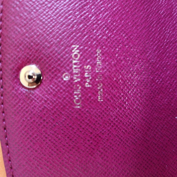 Louis Vuitton Black and Gold Monogram Wallet - Picture 5 of 7